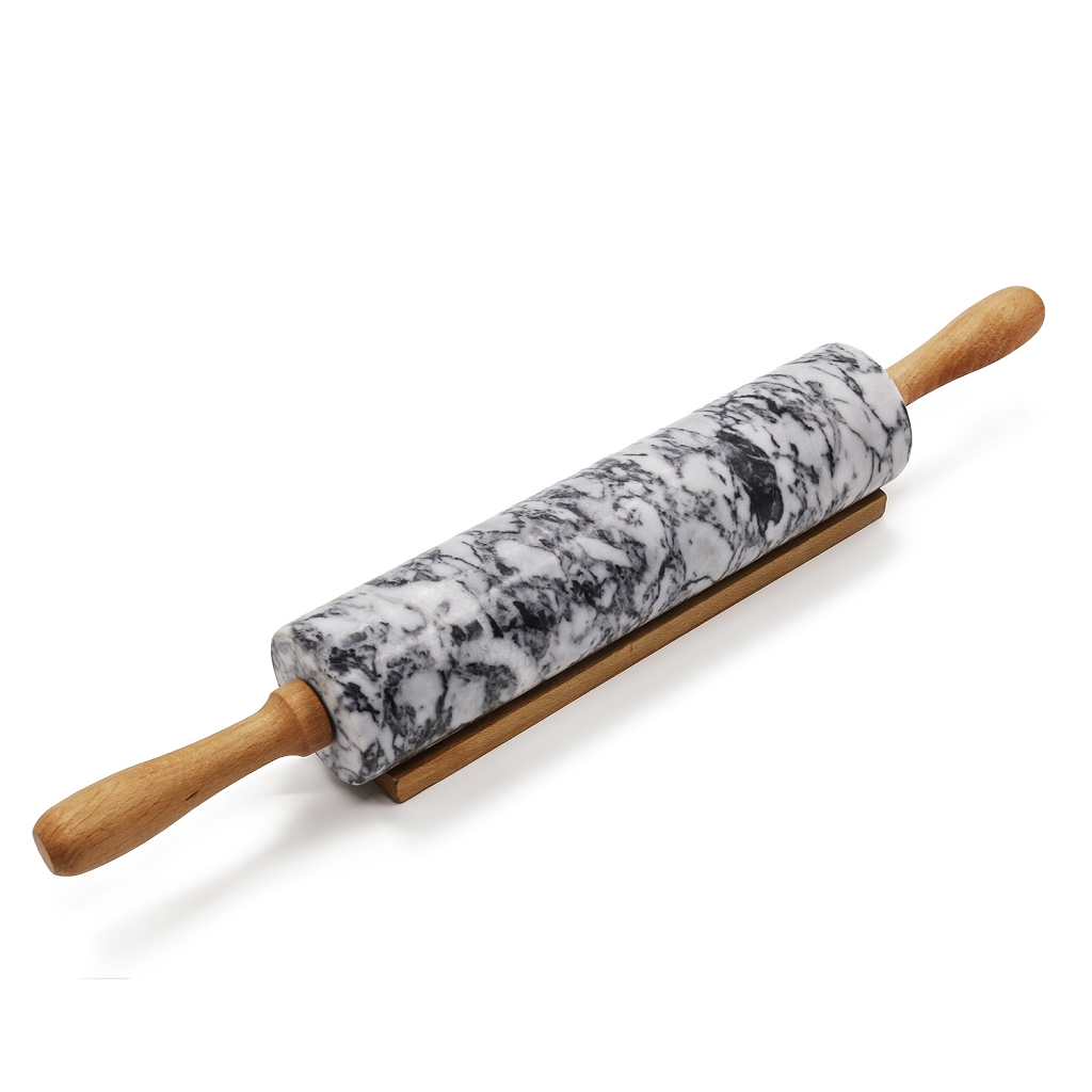 Marble rolling pin