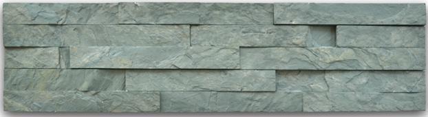 Green slate wall p...