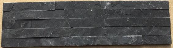 Black slate wall p...